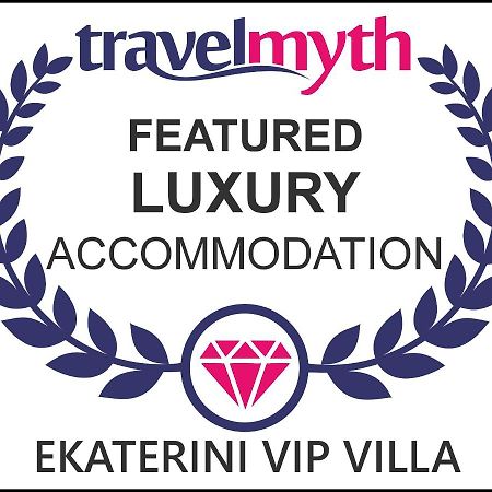 Ekaterini Vip Villa Plaka  Exteriör bild