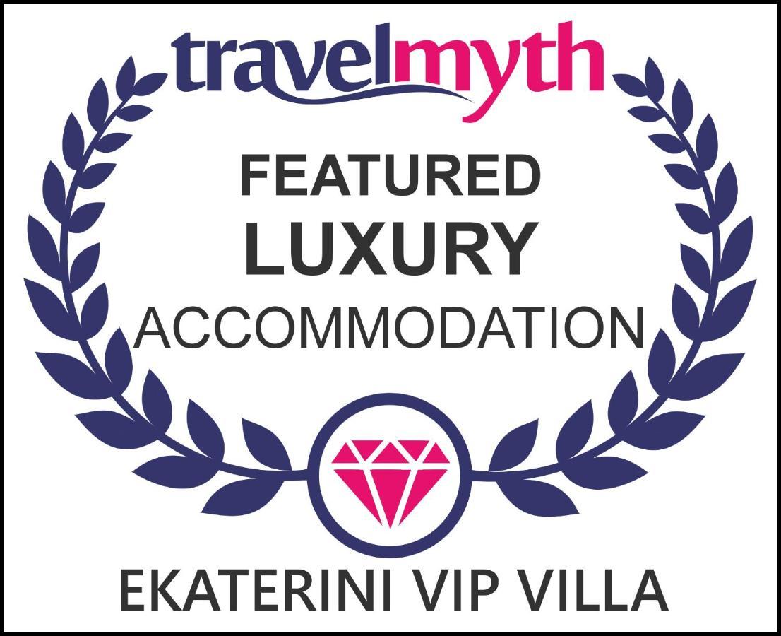Ekaterini Vip Villa Plaka  Exteriör bild